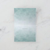 Little Bird Blauw Roze Bloemen Dankjewel Kaart (Binnen)