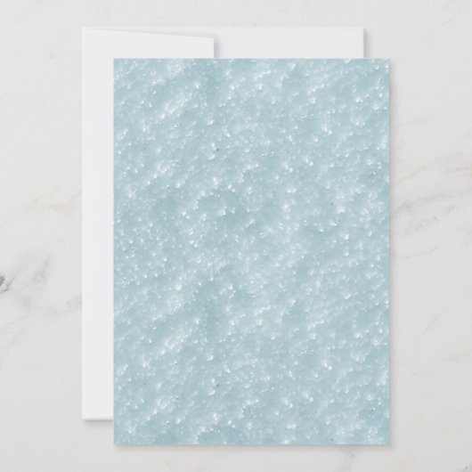 Little Bird Bloemen Groene Verjaardag Party Uitnod Kaart (Achterkant)