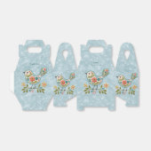 Little Bird Bloemgroen Bladeren Favoriete Doos Bedankdoosjes (Uitgevouwen)