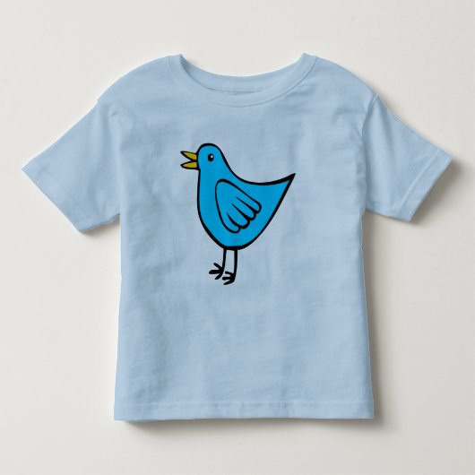 Little Bird - Blue Kinder Shirts (Voorkant)