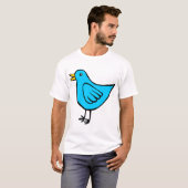 Little Bird - Blue T-shirt (Voorkant volledig)