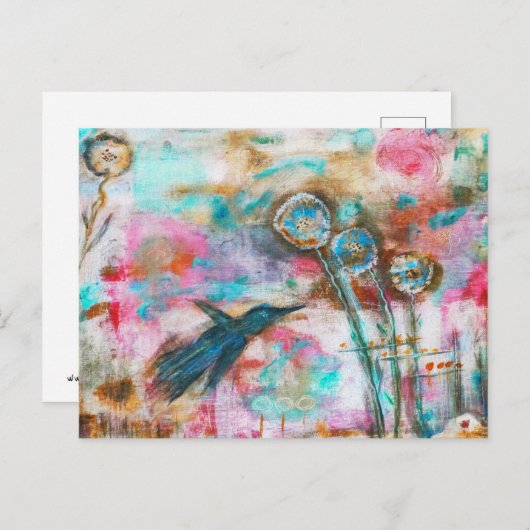 Little Bird Briefkaart (Voorkant / Achterkant)