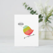 Little Bird Briefkaart (Staand voorkant)