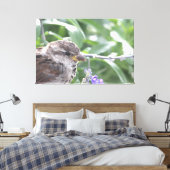 Little Bird Canvas Art Afdruk (Insitu (Slaapkamer))