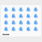 Little Bird Critter Ronde Sticker (Vel)