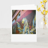 Little Bird Kaart (Gele Bloem)