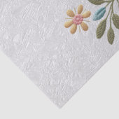 Little Bird Kleurrijk Bloemweefsel Papier (Detail)