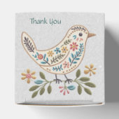 Little Bird Kleurrijke Bloemen Favoriet Doos Bedankdoosjes (Bovenkant)