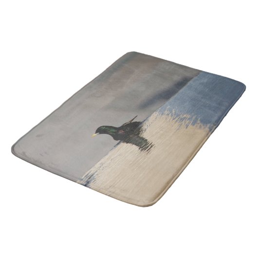 Little Bird on Water Badmat (Gekanteld)