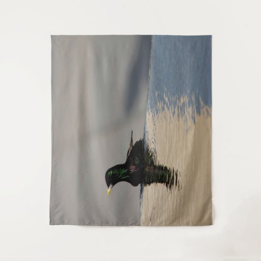 Little Bird on Water Wandkleed (Voorkant)