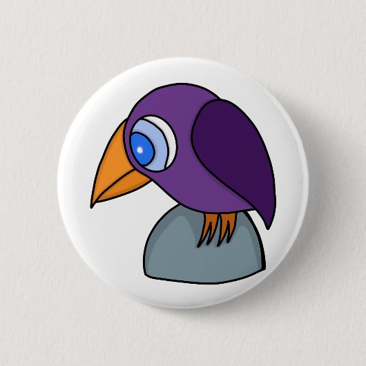 Little Bird Ronde Button 5,7 Cm (Voorkant)