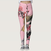 Little Bird Roze Leggings (Voorkant)
