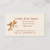 Little Bird Studio Custom Visitekaartje (Voorkant)