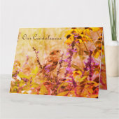 Little Bird Sympathy Kaart (Voorkant)