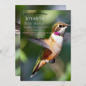 Little bird typography custom kaart (Voorkant / Achterkant)