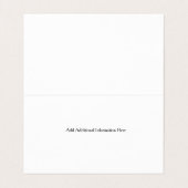 Little Bird Visitekaartje (Binnenkant ongevouwen)