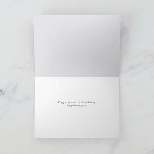 Little Birdie Afstuderen Kaart (Binnen)