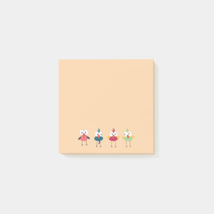 Little Birdies 3 x 3 inch Post-it® notes