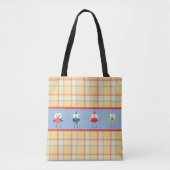 Little Birdies Custom All-Over-Print Canvas tas (Voorkant)