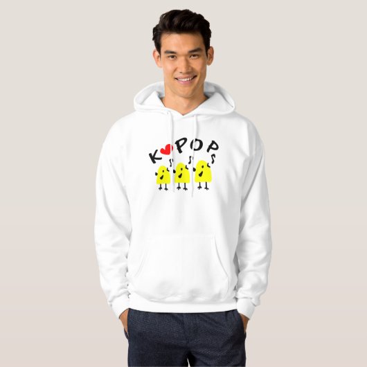 LITTLE BIRDS SING VAN K POP HOODIE (Voorkant volledig)