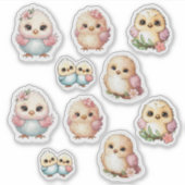 Little Birds Sticker Sheet (Voorkant)