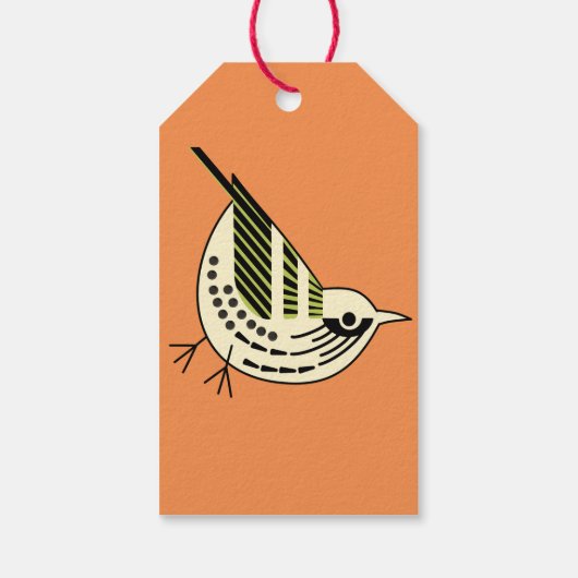Little Birdy Cadeaulabel (Achterkant)