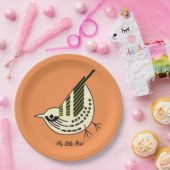 Little Birdy Papieren Bordje (Feest)