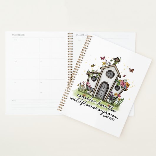 Little Birth's House Sublimination Christelijk Planner (Display)