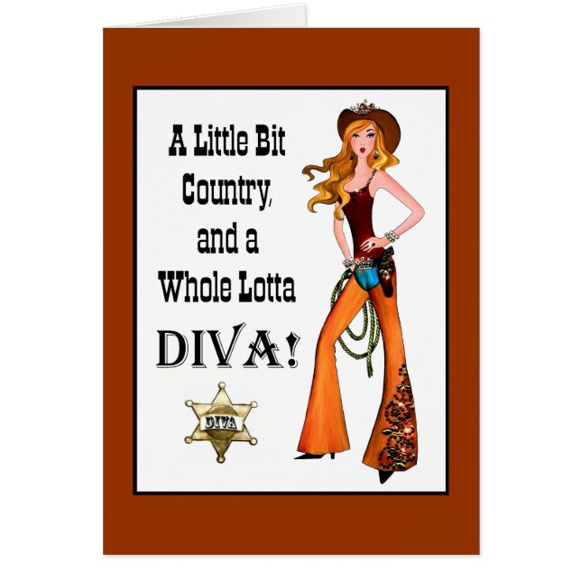 Little Bit Country en een Whole Lotta DIVA! (Voorkant)