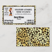 Little Bit Country en een Whole Lotta DIVA! Visitekaartje (Voorkant / Achterkant)