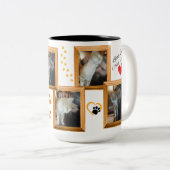 Little Bit en Jerry Tweekleurige Koffiemok (Voorkant rechts)