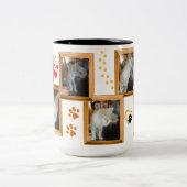 Little Bit en Jerry Tweekleurige Koffiemok (Center)