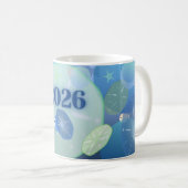 Little Bit of Blue - March Coffee Mug Koffiemok (Voorkant rechts)