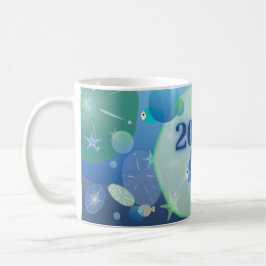 Little Bit of Blue - March Coffee Mug Koffiemok