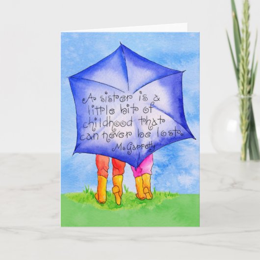 Little Bit of Childhood - Greeting Card Kaart (Voorkant)