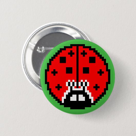 Little Bitty Ladybug Ronde Button 5,7 Cm (Voorkant /achterkant)