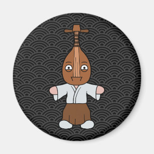 Little Biwa-bokuboku Yokai Magneet
