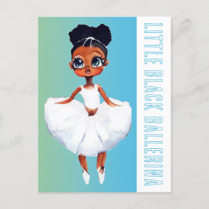 Little Black Ballerina Briefkaart