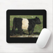 Little Black Beltie Calf Muismat (Met muis)
