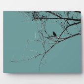 Little Black Bird Plaque Fotoplaat (Voorkant)