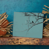 Little Black Bird Plaque Fotoplaat (Zijkant)