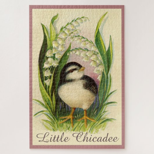 Little Black Bird Puzzle Legpuzzel (Verticaal)