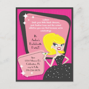 Little Black Dress_Blonde Bombshell Kaart
