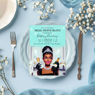 Little Black Dress Bride & Co Glam Vrijgezellenfee Kaart