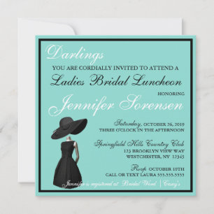 Little Black Dress Dames Luncheon Shower Party