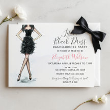 Little Black Dress Hoge Hakken Bachelorfeest