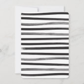 Little Black Dress LBD Bachelorette Party Kaart (Achterkant)