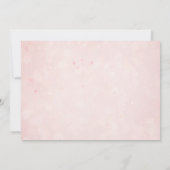 Little Black Dress Shower-uitnodiging Kaart (Achterkant)