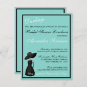 Little Black Dress Tea Bridal Brunch Shower Party (Voorkant / Achterkant)