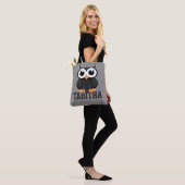 "Little Black Owl" Tote Bag (Op model)
